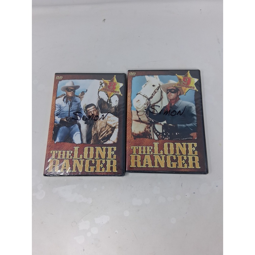 THE LONE RANGER 8 EPISODES DVD&9 Episode Dvd Sealed New.